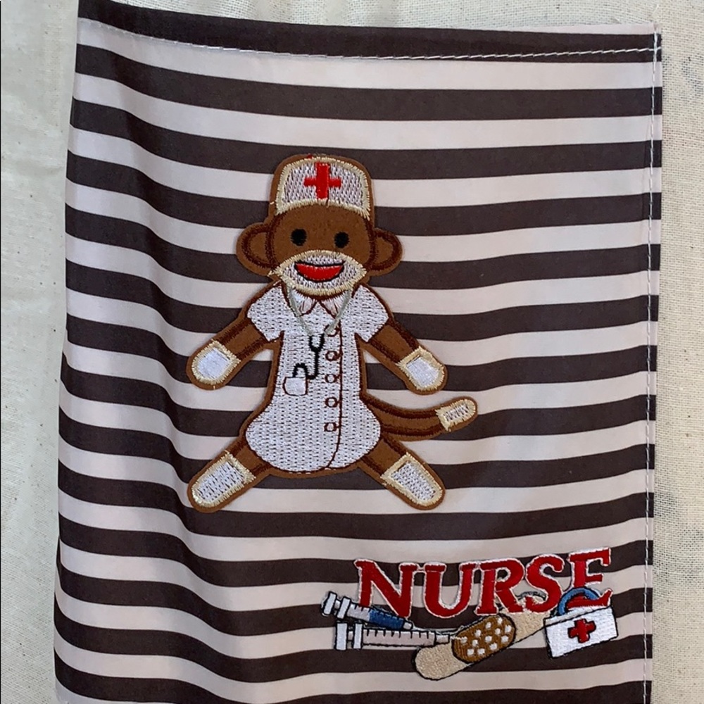 Nurse themed canvas tote